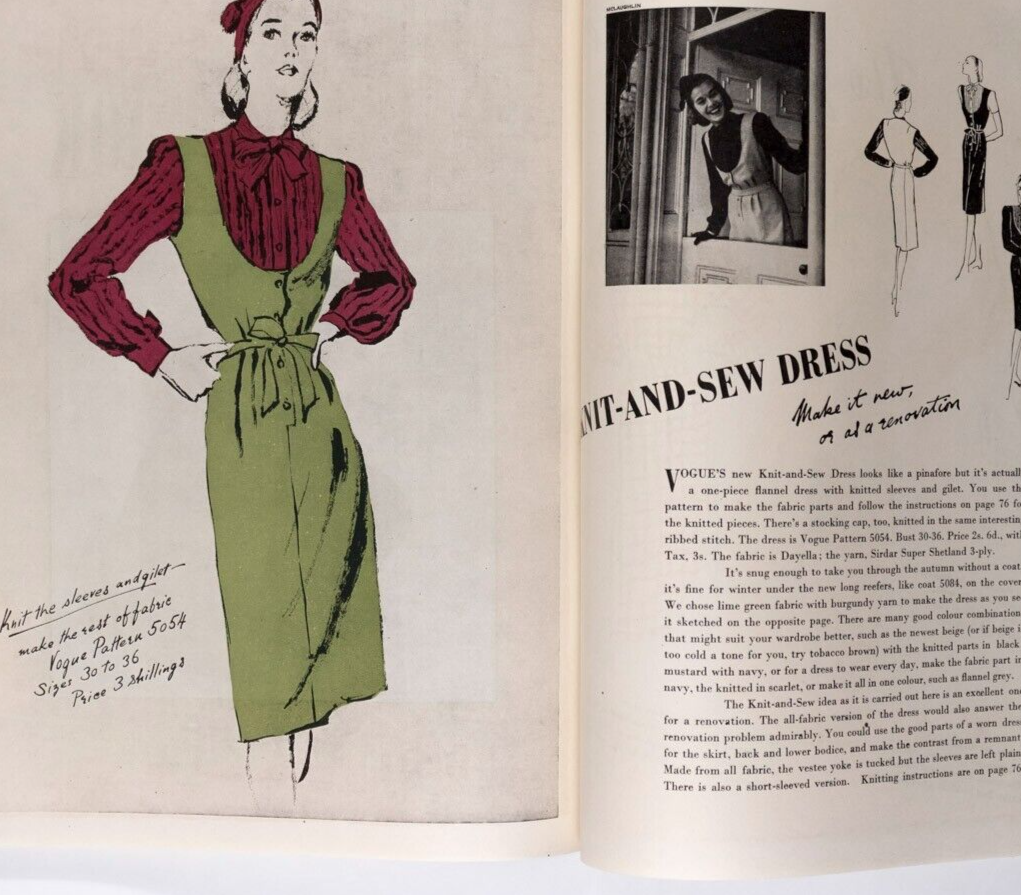 LEE MILLER Cecil Beaton NORMAN PARKSINSON Vogue Sept 1944 Margot Fonteyn RJD vtg