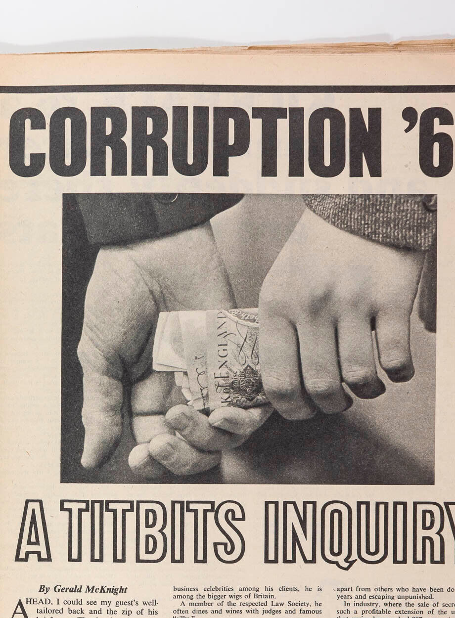 MICHAEL CAINE Shrimpton BARRY LATEGAN Twiggy JILL KENNINGTON Titbits magazine UK