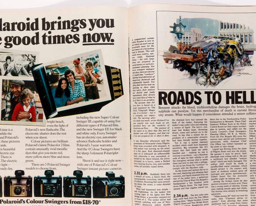Jon Anderson YES Balenciaga STUART JACKMAN Scotland Yard 70's Telegraph magazine