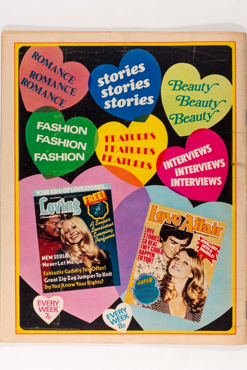 Donny Osmond THE OSMOND BROTHERS Love Affair PETTICOAT magazine 29 December 1973