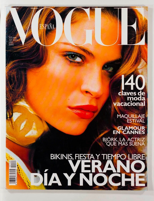 Frankie Rayder TESTINO Bjork VANESSA LORENZO Catherine Deneuve VOGUE SPAIN 2000