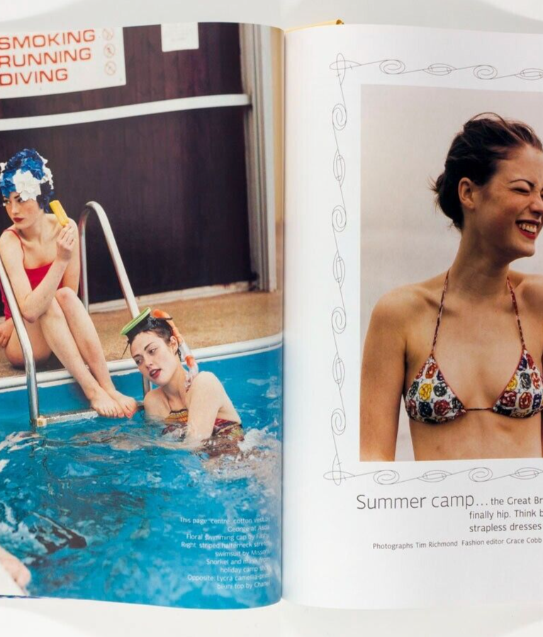 Shirley Mallmann KATE WINSLET Karen Elson PAUL RUDD vtg FRANK magazine July 1998