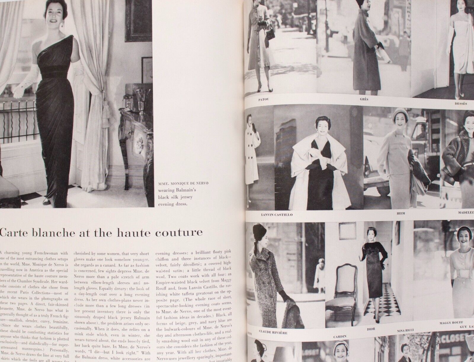 SUZY PARKER Suzie Wong WILLIAM SHATNER Anne St Marie DIOR couture PENN vtg VOGUE