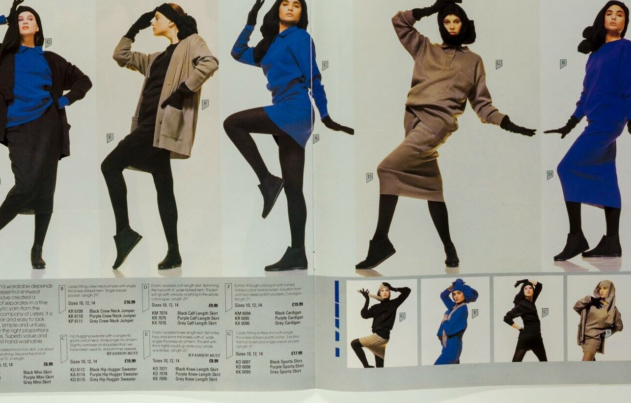 KRISTEN MCMENAMY Talisa Soto LYNNE KOESTER ByMail WAREHOUSE catalog LOOKBOOK vtg