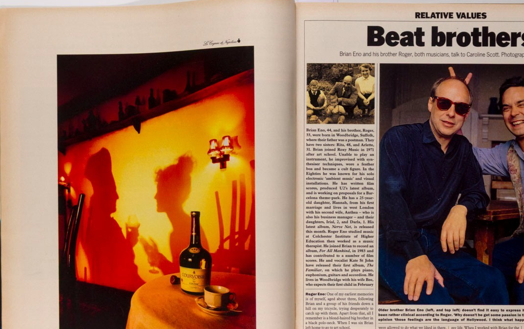 SONIC THE HEDGEHOG Super Mario GARY OLDMAN Sunday Times November 1992 Brian Eno