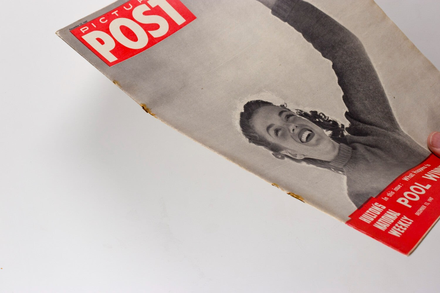 MARILYN MONROE Norma Jean ANDRE DE DIENES Picture Post magazine 1947 December UK