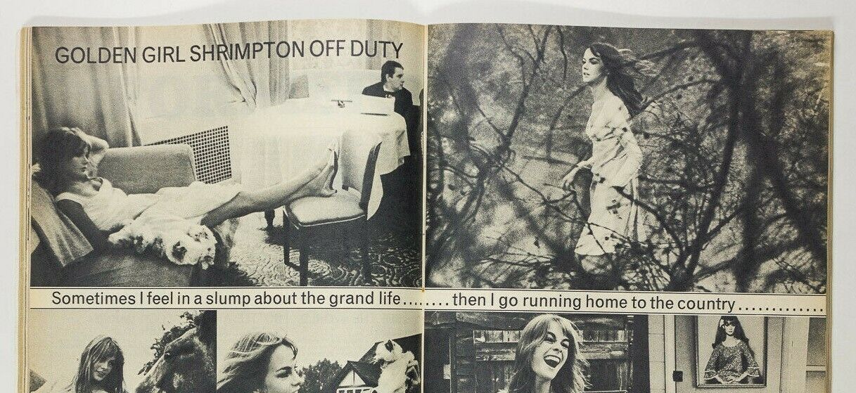 Jean Shrimpton TWIGGY Audrey Hepburn JULIE CHRISTIE Judith Durham HONEY magazine