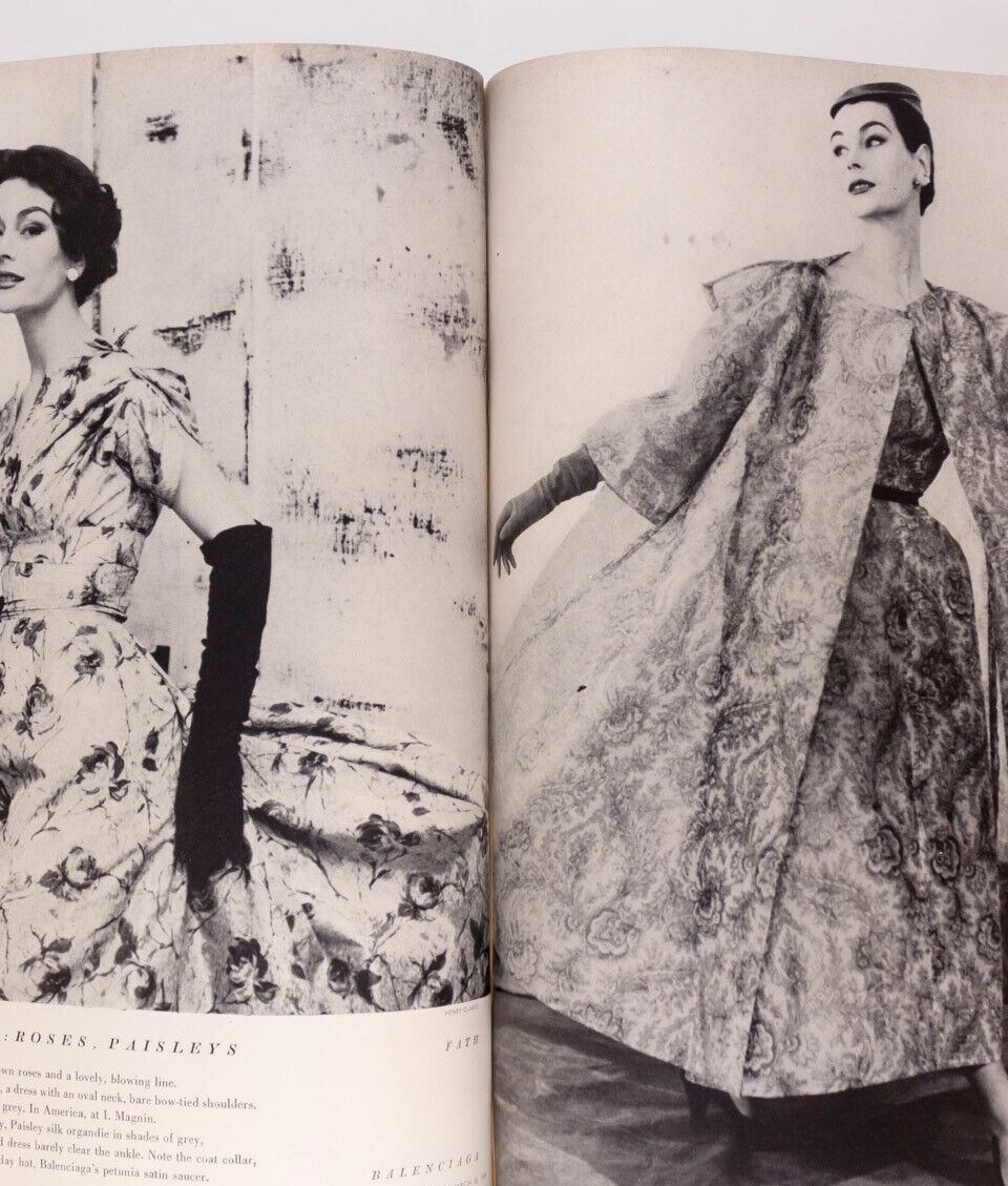 BLUMENFELD Balenciaga FELIKS TOPOLSKI Vogue March 1954 Ireland JEAN MOREAU Penn