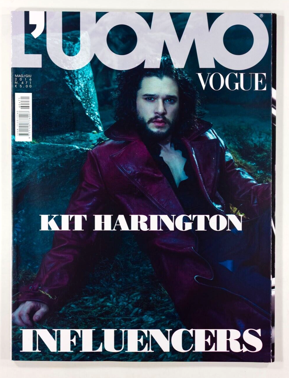 Kit Harrington CAMERON DALLAS Rita Ora L'UOMO VOGUE May 2016 Michael Cunningham