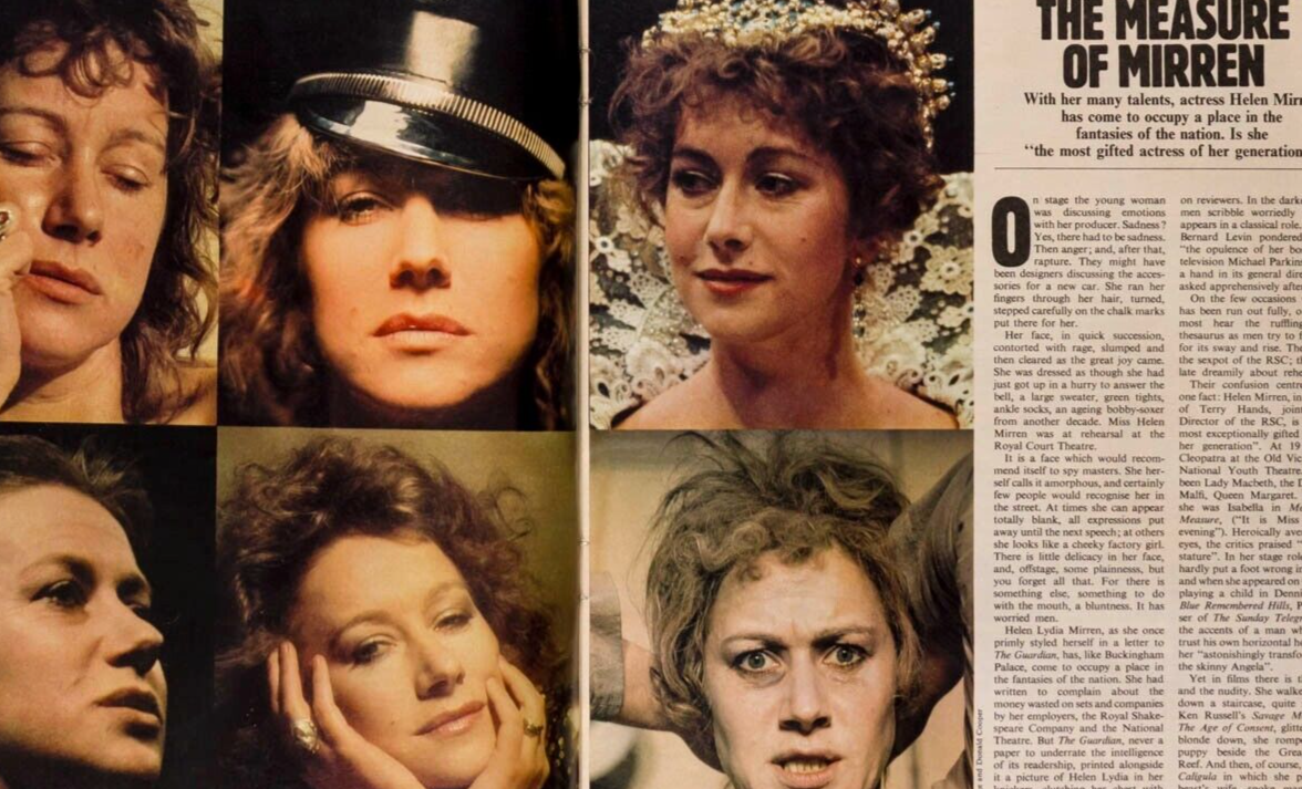 HELEN MIRREN Apple Inc ad ROLEX Prince Charles DOUGLAS REEMAN Telegraph magazine