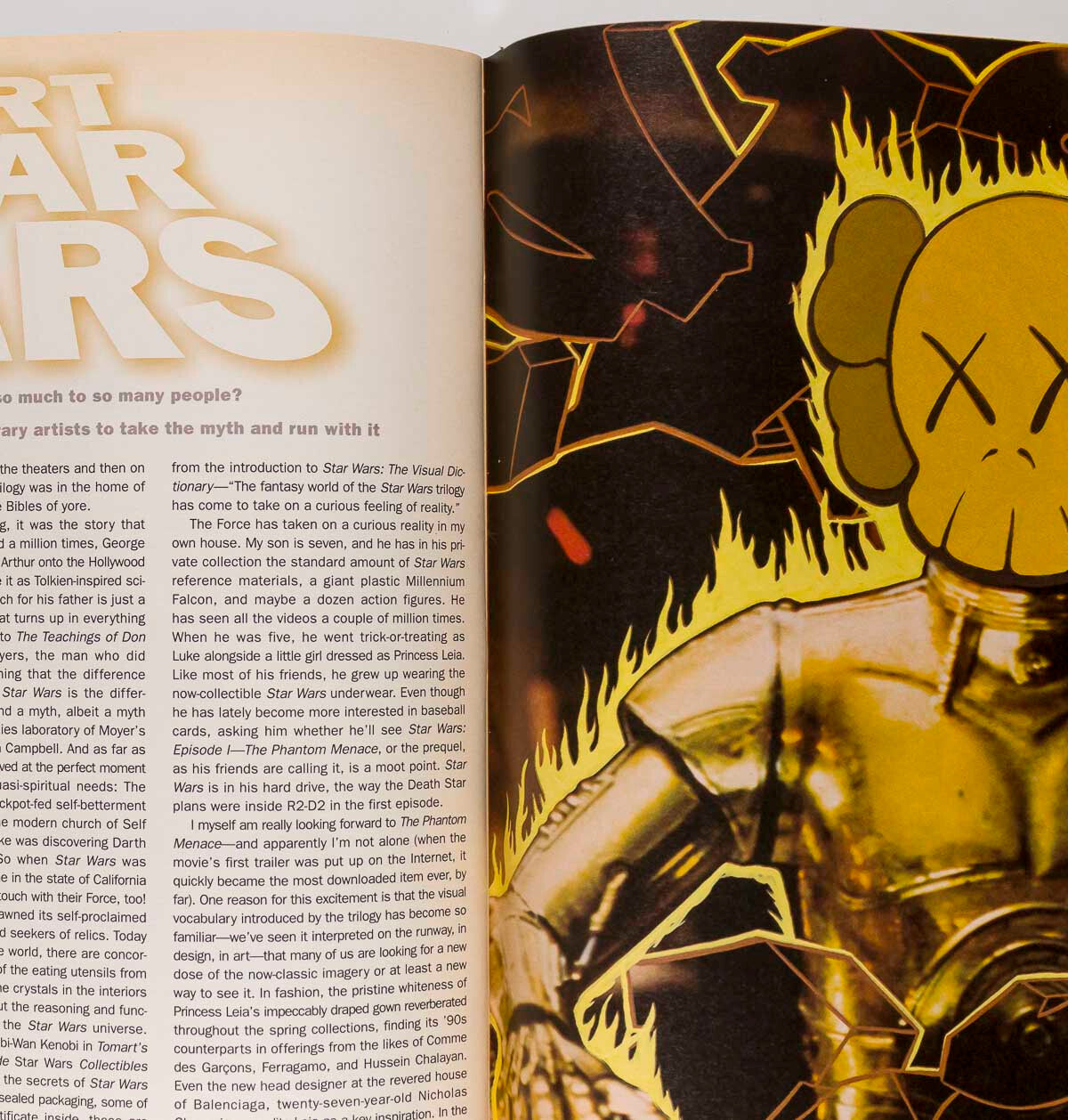Rose McGowan KAWS STAR WARS Diane Lane ELLEN VON UNWERTH Interview magazine US