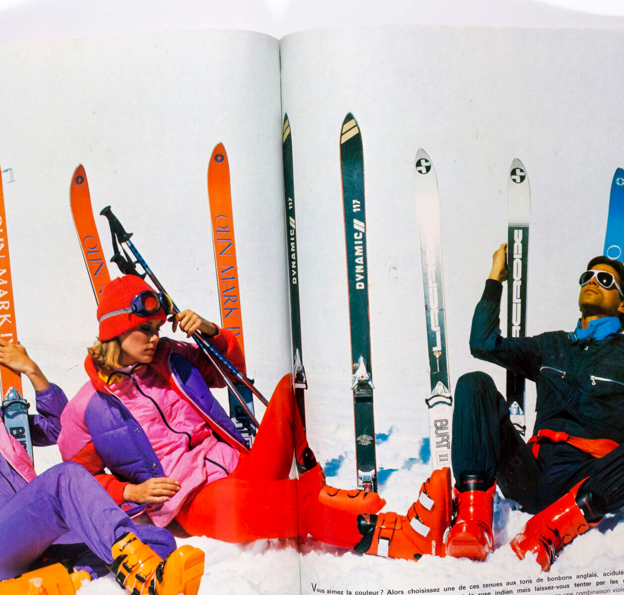 SYLVIE VARTAN Count Basie JAZZ Dizzy Gillespie SKIWEAR L'Officiel 1977 November