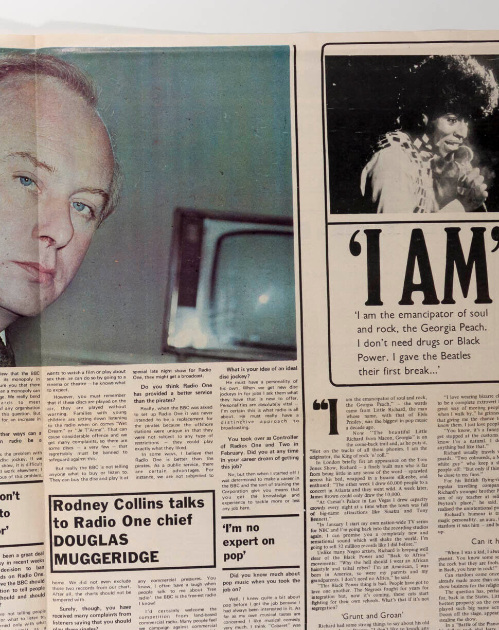 Rolling Stones JOHN LENNON Yoko Ono TREX Jimmy Cliff RECORD MIRROR November 1969