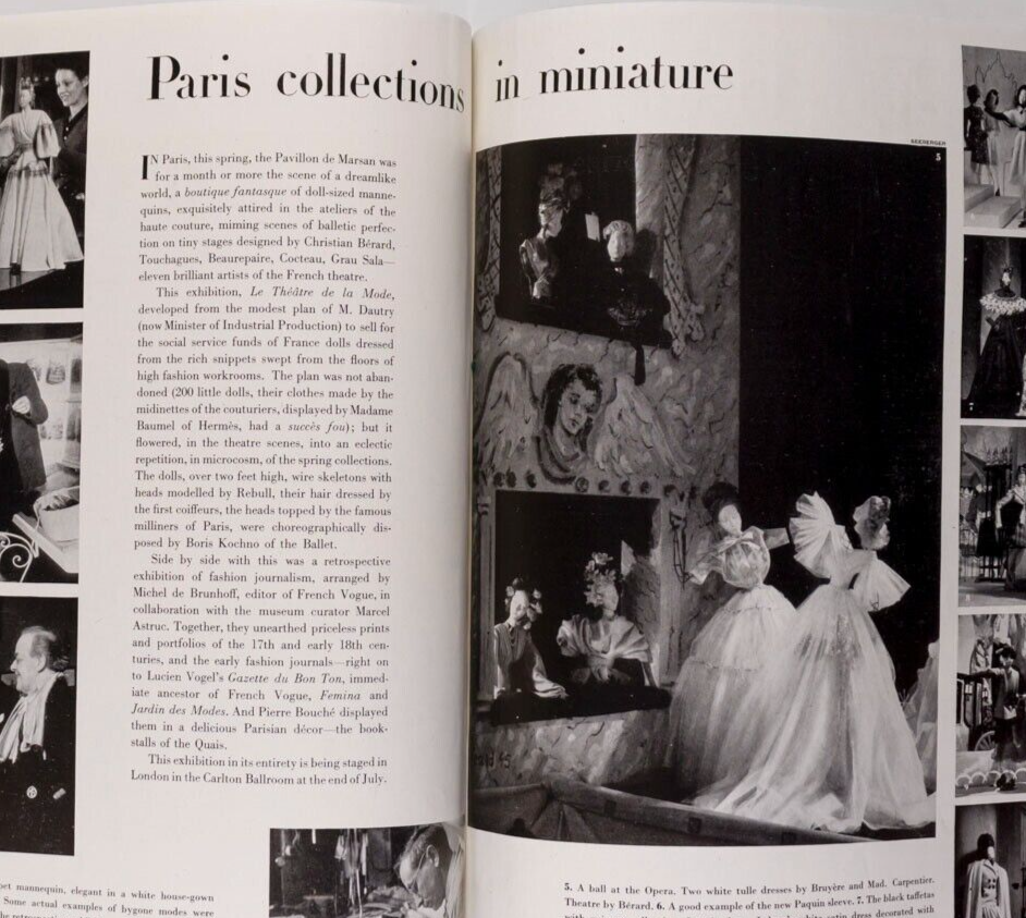 LEE MILLER portrait HITLER'S BATH Paris couture doll show NORMAN PARKINSON Vogue