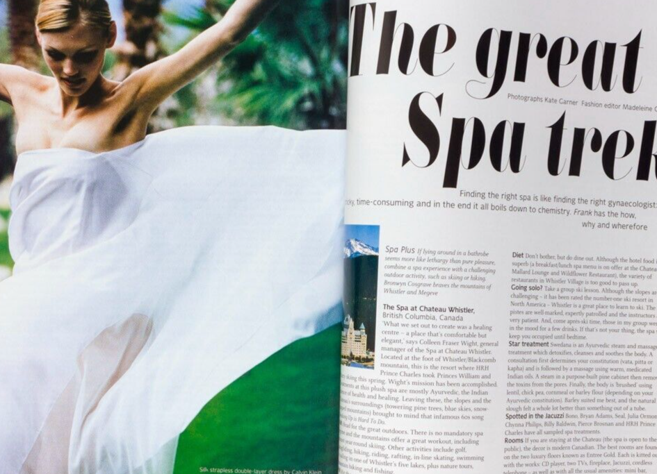 Shirley Mallmann KATE WINSLET Karen Elson PAUL RUDD vtg FRANK magazine July 1998