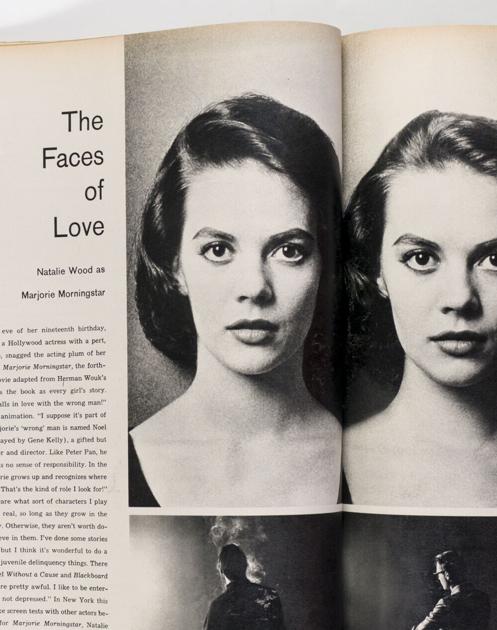 NATALIE WOOD Francesco Scavullo FACES OF LOVE Skiwear SEVENTEEN magazine 1957