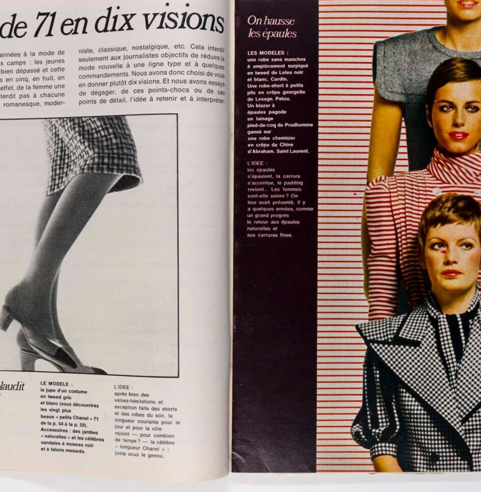 SUSAN SCHOENBERG Willy Van Rooy CHANEL Collections COURREGES Feurer FRENCH ELLE