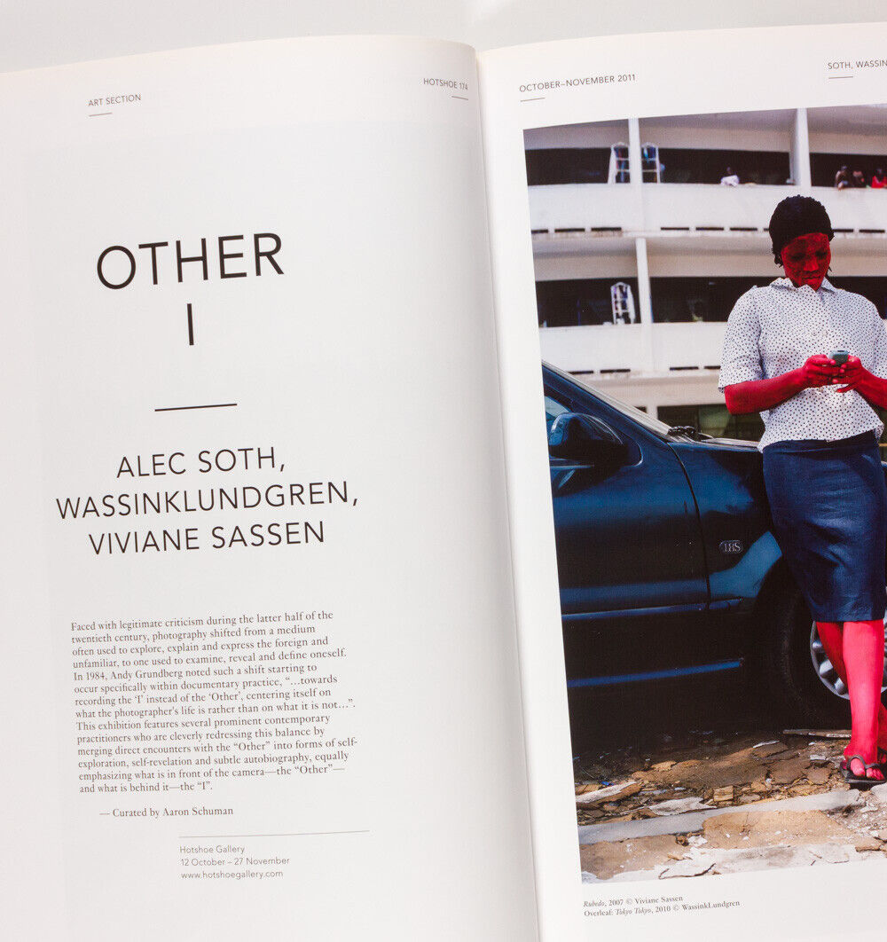 VIVIANE SASSEN Wassinklundgren ALEC SOTH Aaron Schuman HOTSHOE Gallery magazine