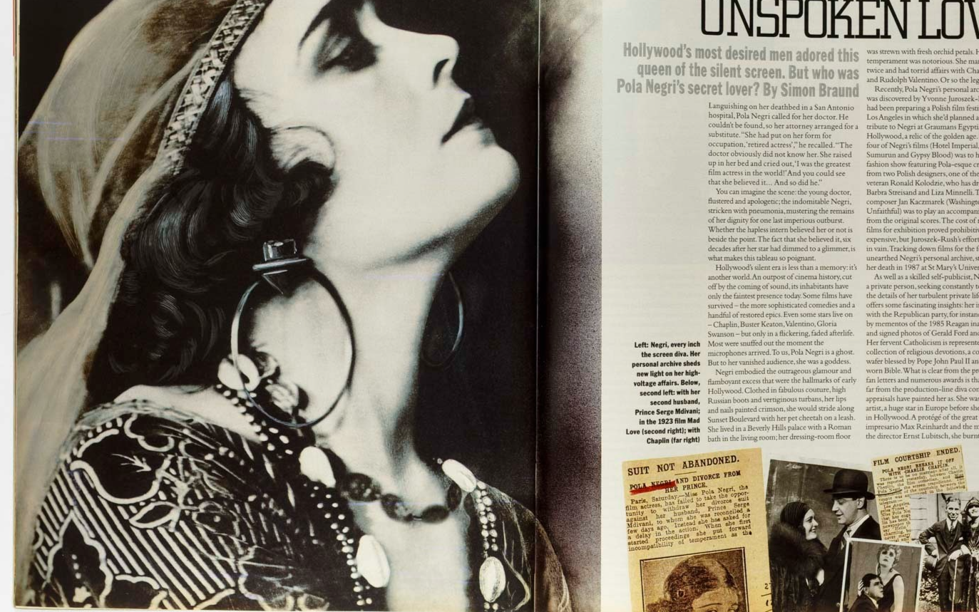 DAMIAN HIRST Seal ALEXANDRA PAUL Sunday Times 24 August 2003 Voodoo POLA NEGRI