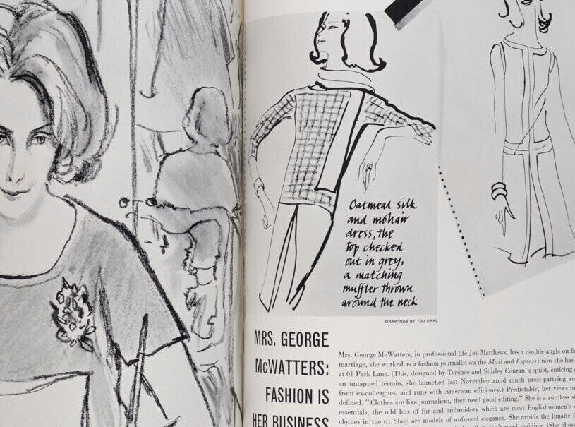 Jean Shrimpton RONNIE SCOTT Len Deighton LONDON COLLECTIONS Vogue 15 March 1962