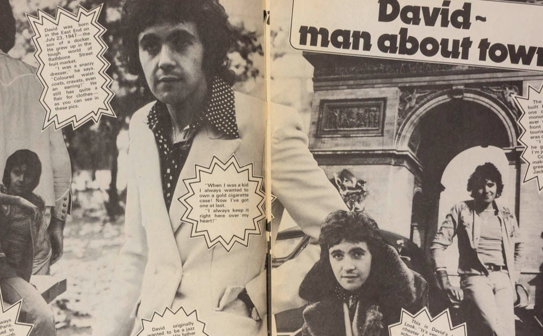 David Essex BRIAN CONNOLLY Peter Oliver MUSIC STAR MAGAZINE 26 January 1974 Yoko
