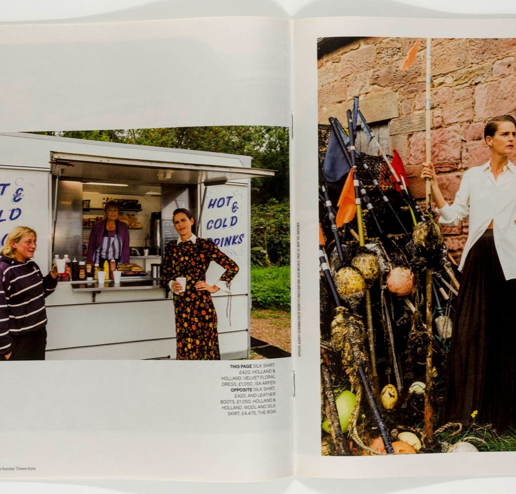 STELLA TENNANT Martin Parr WOMEN IN ART The Times Style magazine 21 October 2018