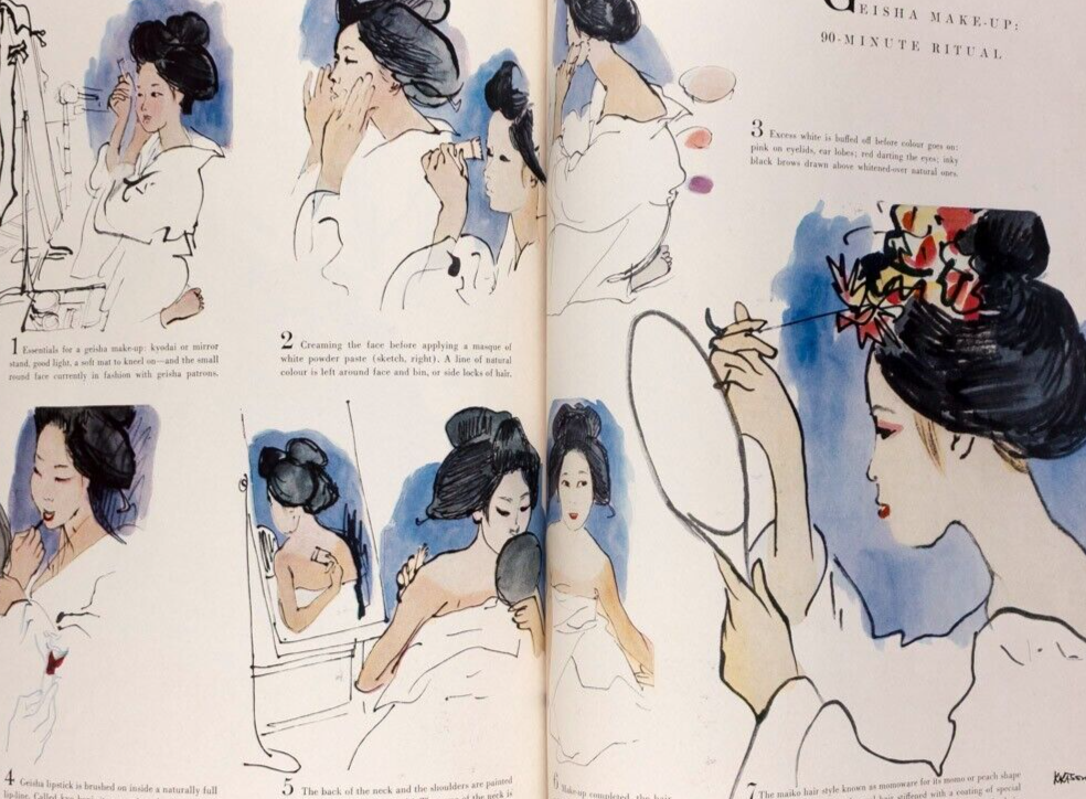 JOANNA McCORMICK Natalie Wood PICASSO Vogue 1957 June RENE BOUCHE Penn AGA KHAN