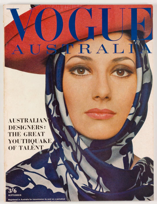 AUSTRALIAN DESIGNERS Youthquake Talent VOGUE AUSTRALIA magazine September 1965