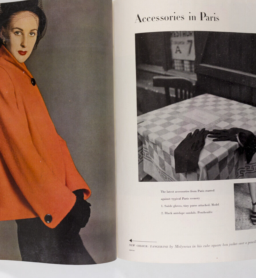 Rene Bouche LAURENCE OLIVIER Norman Parkinson BALENCIAGA Paris ACCESSORIES Vogue