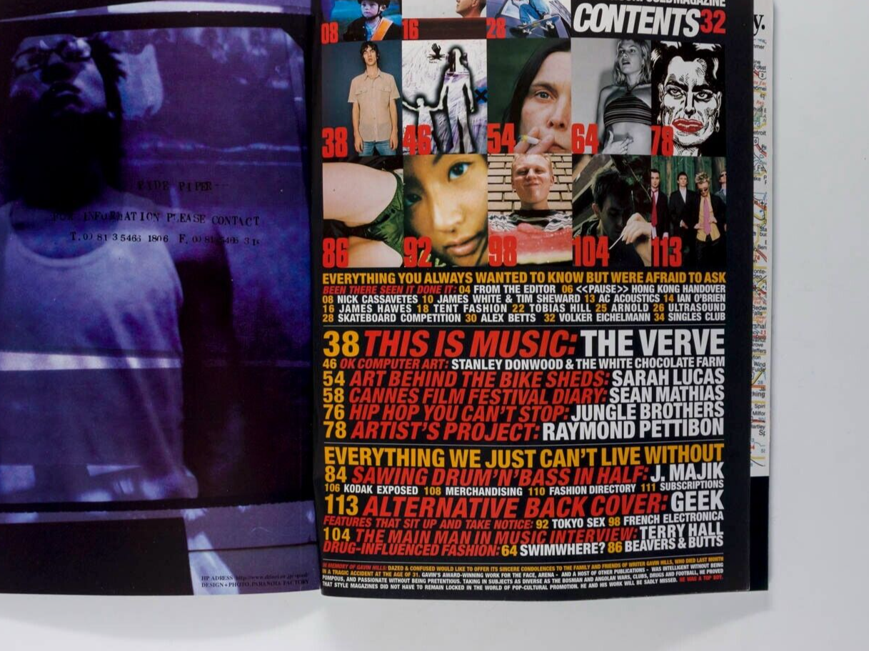 Richard Ashcroft RADIOHEAD Raymond Pettibon CANNES Sarah Lucas DAZED & CONFUSED