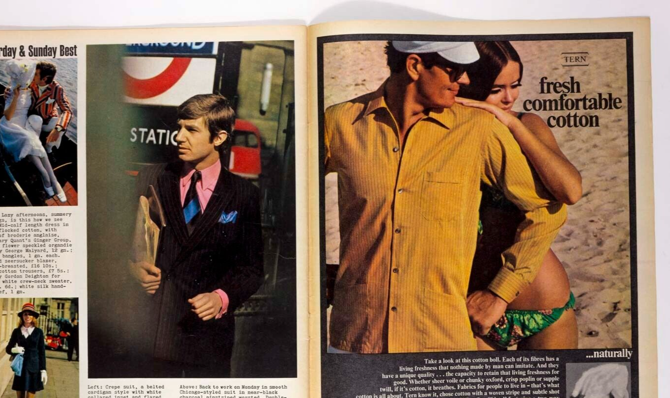 Mary Quant CECIL BEATON Nancy Cunard MICHAEL CHOW Jean Varon ~ Observer magazine