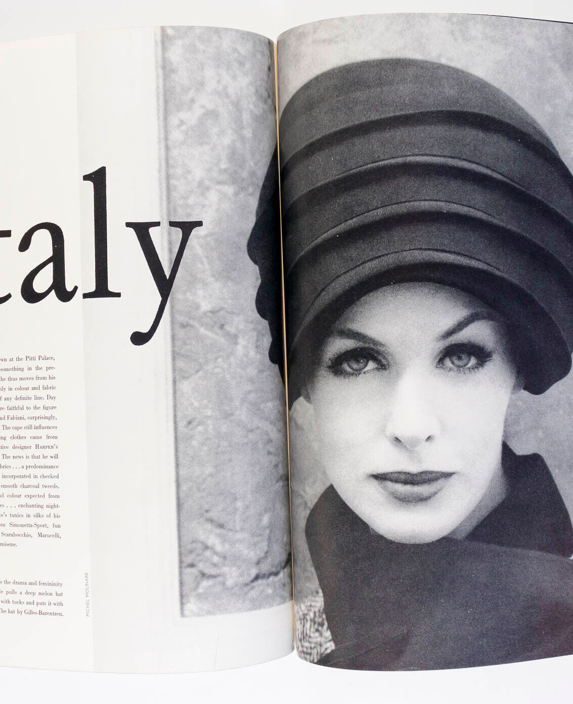 Jean Shrimpton INTERNATIONAL FASHION FOLIO Dior VTG Autumn 1961 Harper's Bazaar