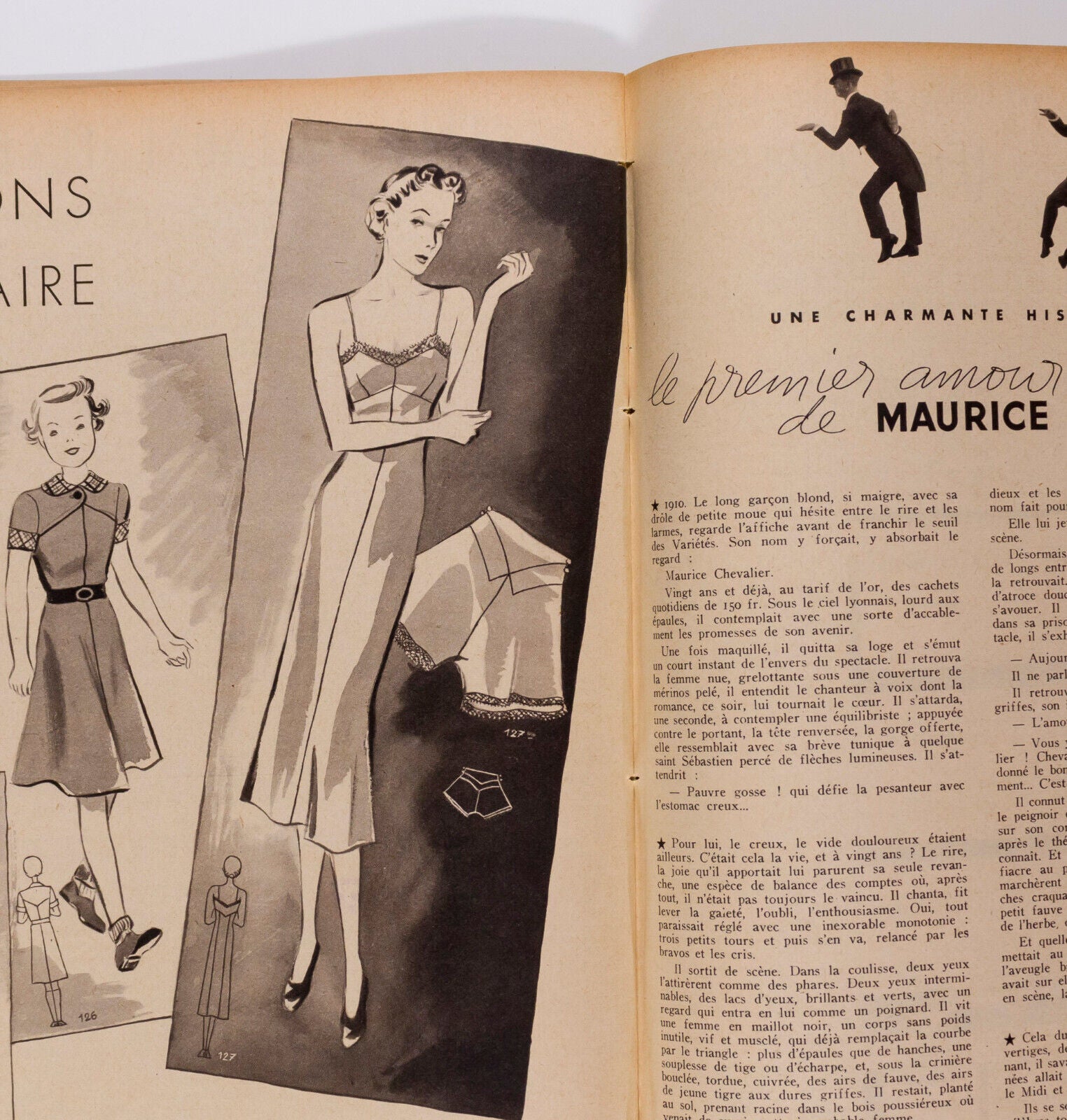 LANVIN Chanel BUTTERFLY Maurice Chevalier LUISE RAINER 30s HAIR Marie Claire 12