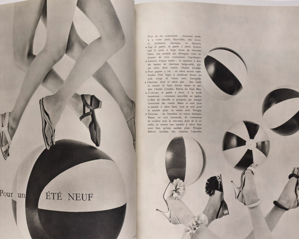 Rose Marie Le Quellec GUY BOURDIN Picasso PARIS VOGUE June 1958 Spain BELMONDO