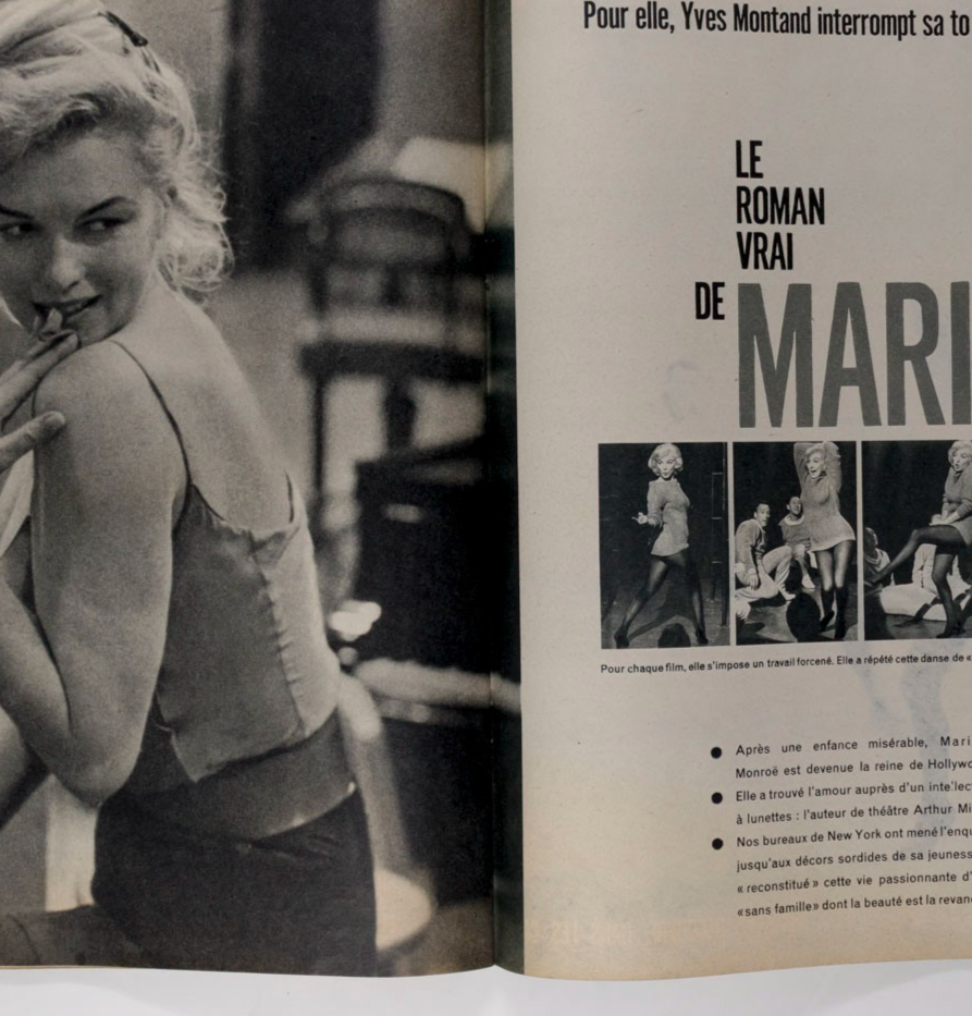 MARILYN MONROE Brigitte Bardot STRAVINSKY Paris Match magazine 1960 Feb SENEGAL
