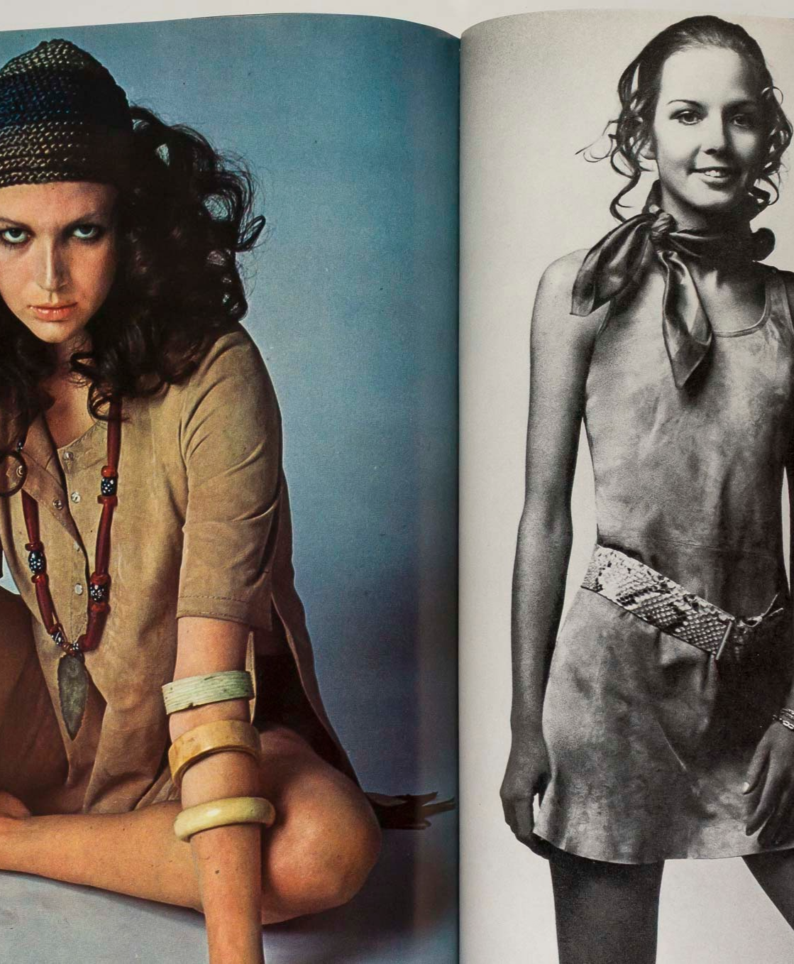 TALITHA GETTY Guy Bourdin JEANLOUP SIEFF Beauty PARIS VOGUE magazine April 1970