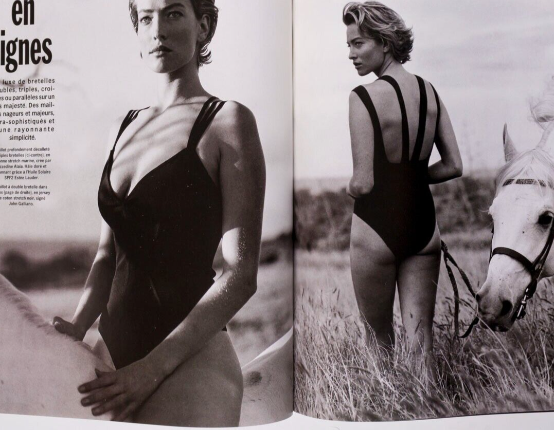 Vanessa Duve TATJANA PATITZ Milla PARIS VOGUE 90 Harry Dean Stanton UMA THURMAN