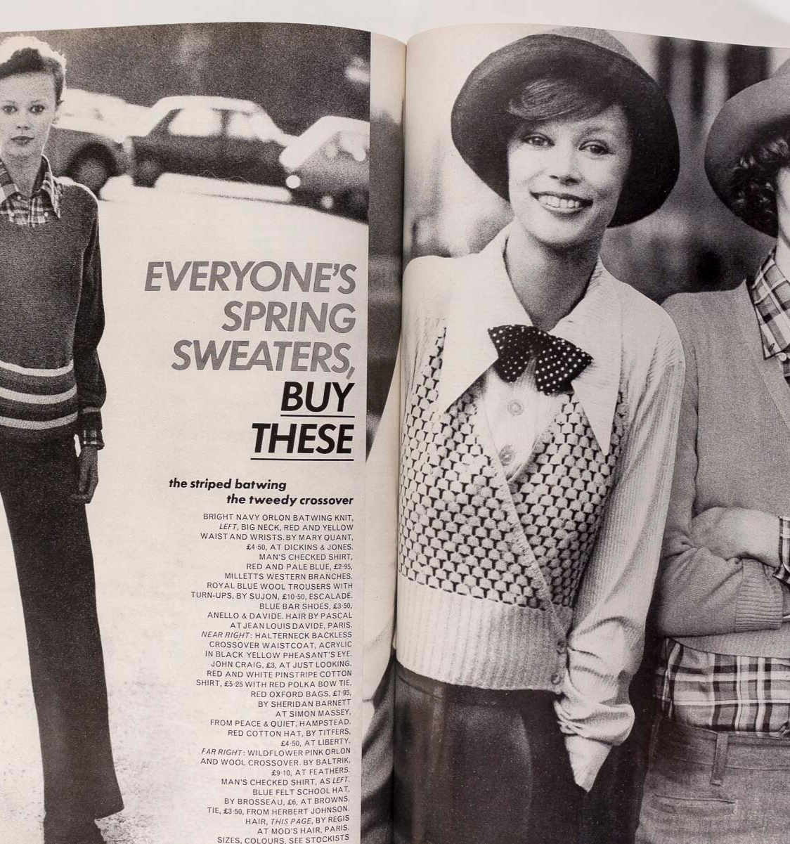 Ingmari Lamy ELIZABETH TAYLOR Dominique Sanda DONNA JORDAN  Vogue February 1972
