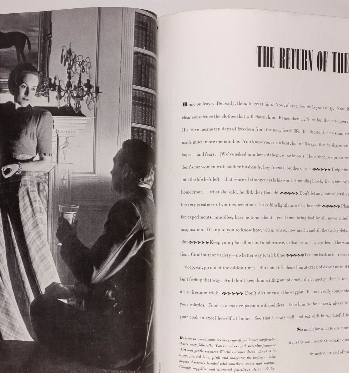 LEE MILLER Horst CHRISTIAN BERARD Eric BALENCIAGA Diana Cooper  VOGUE April 1940
