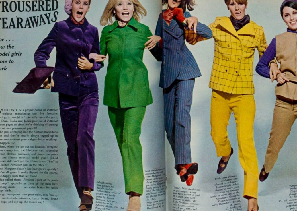 Alan Bates THE HOLLIES Samantha Juste PETTICOAT magazine November 1966 Miss Disc