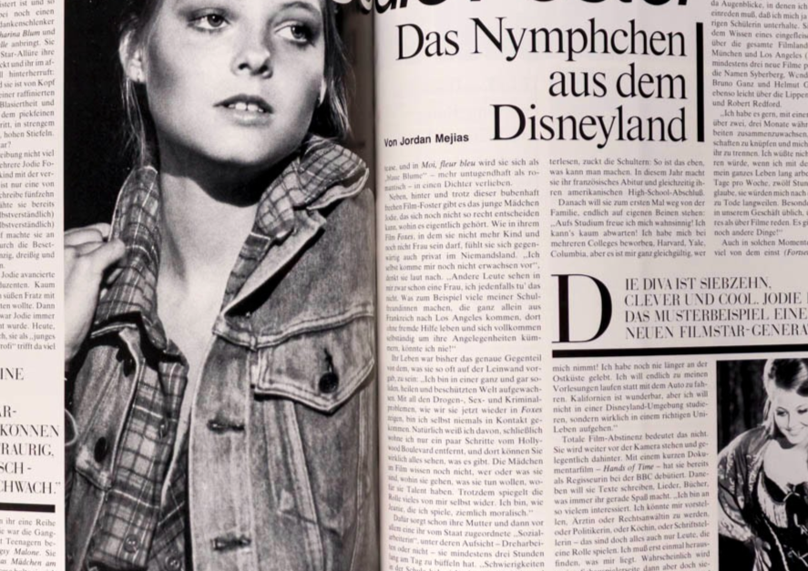 BROOKE SHIELDS Gia Carangi BARBARA NEUMANN Jodie Foster VOGUE GERMANY April 1980