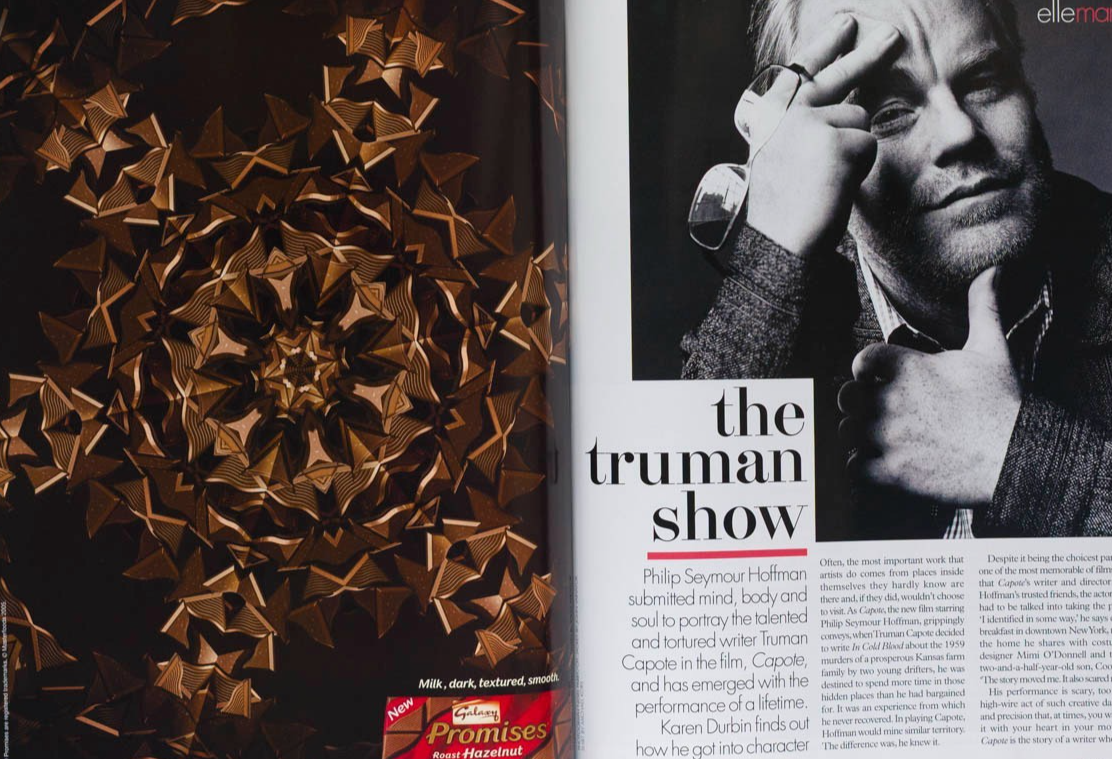 Lisa Graham MADONNA Bruce Weber PHILIP SEYMOUR HOFFMAN Elle October 1987