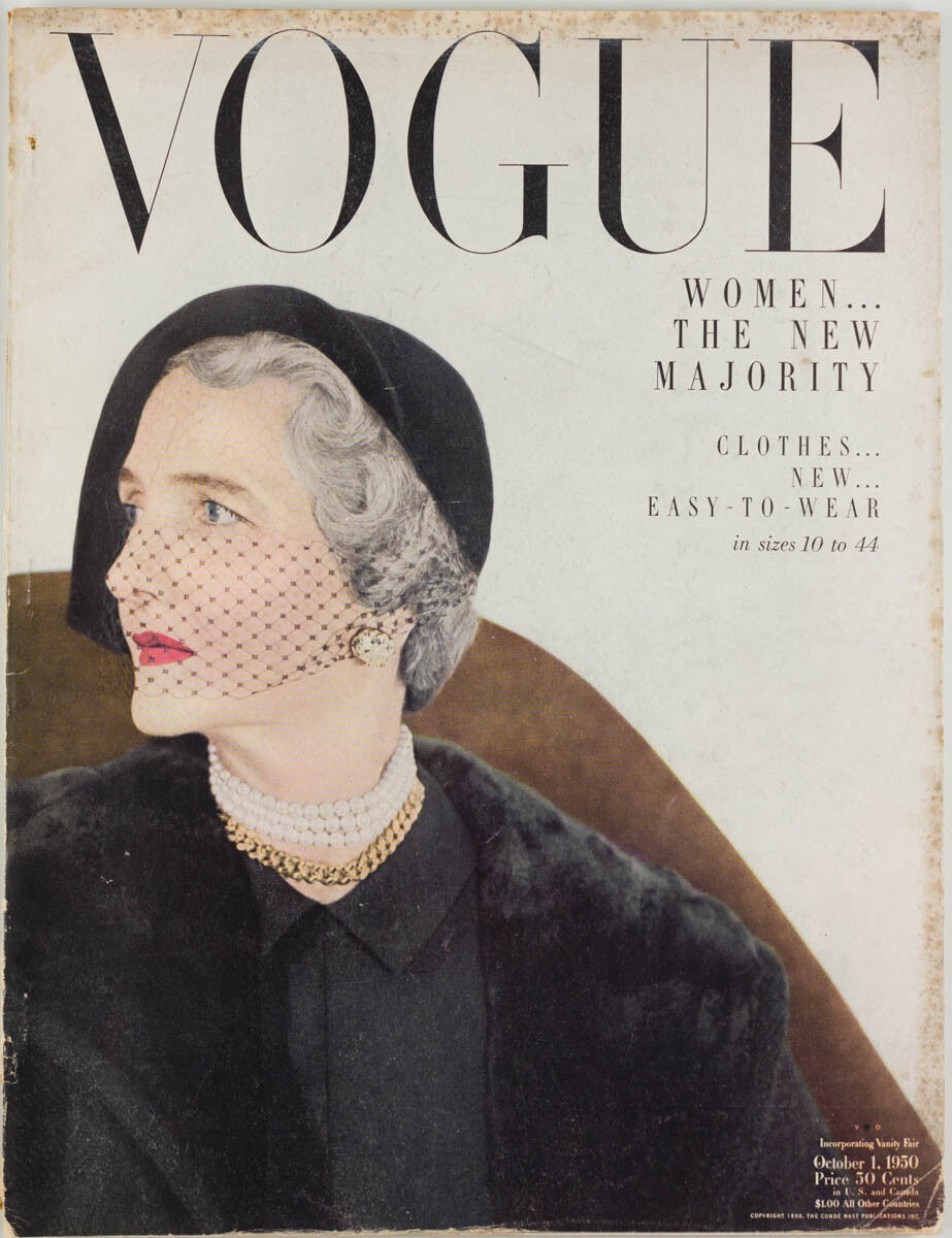 Women The New Majority HORST Easy To Wear Clothes VOGUE VANITY FAIR October 1950