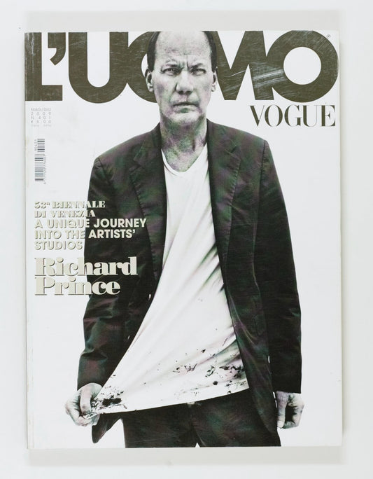 Richard Prince STEVE McQUEEN Steve McQueen L'UOMO VOGUE October 2009 Art Studios