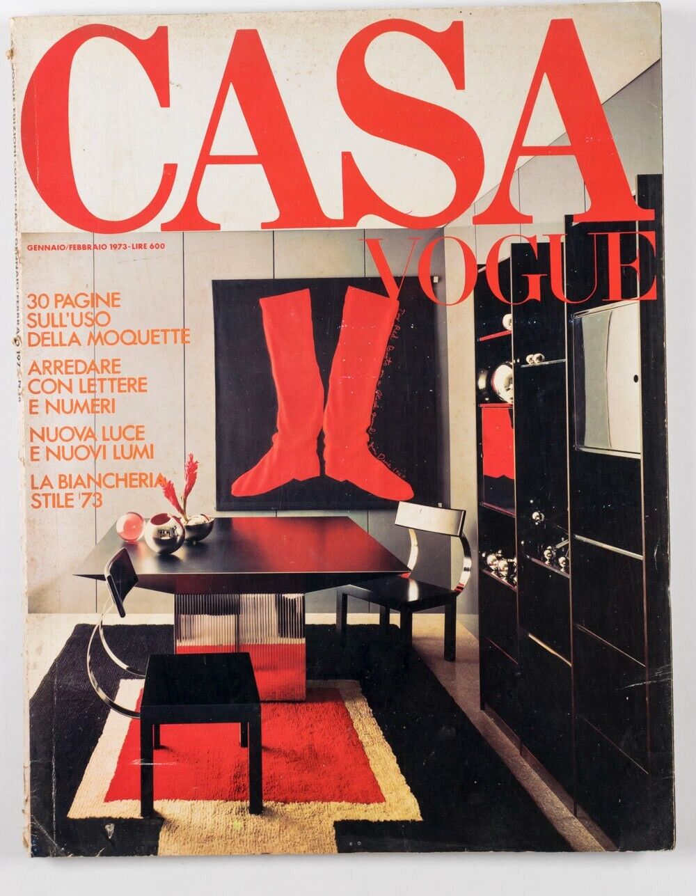 JIM DINE Emmett Bright HAUTE COUTURE OBJECTS Interior Design ~ CASA VOGUE Italia