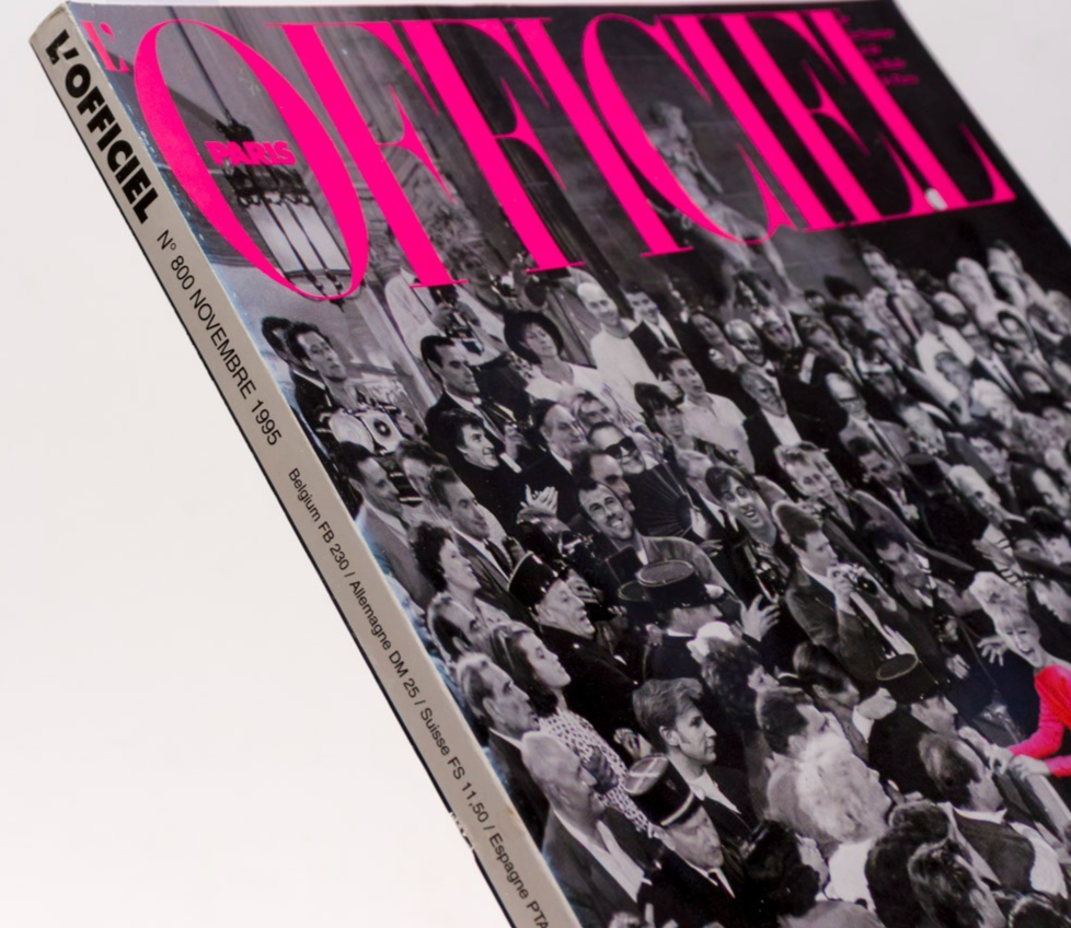 Brigitte Bardot GLADYS PERINT PALMER L'Officiel 1995 November 800 Lacroix CHANEL