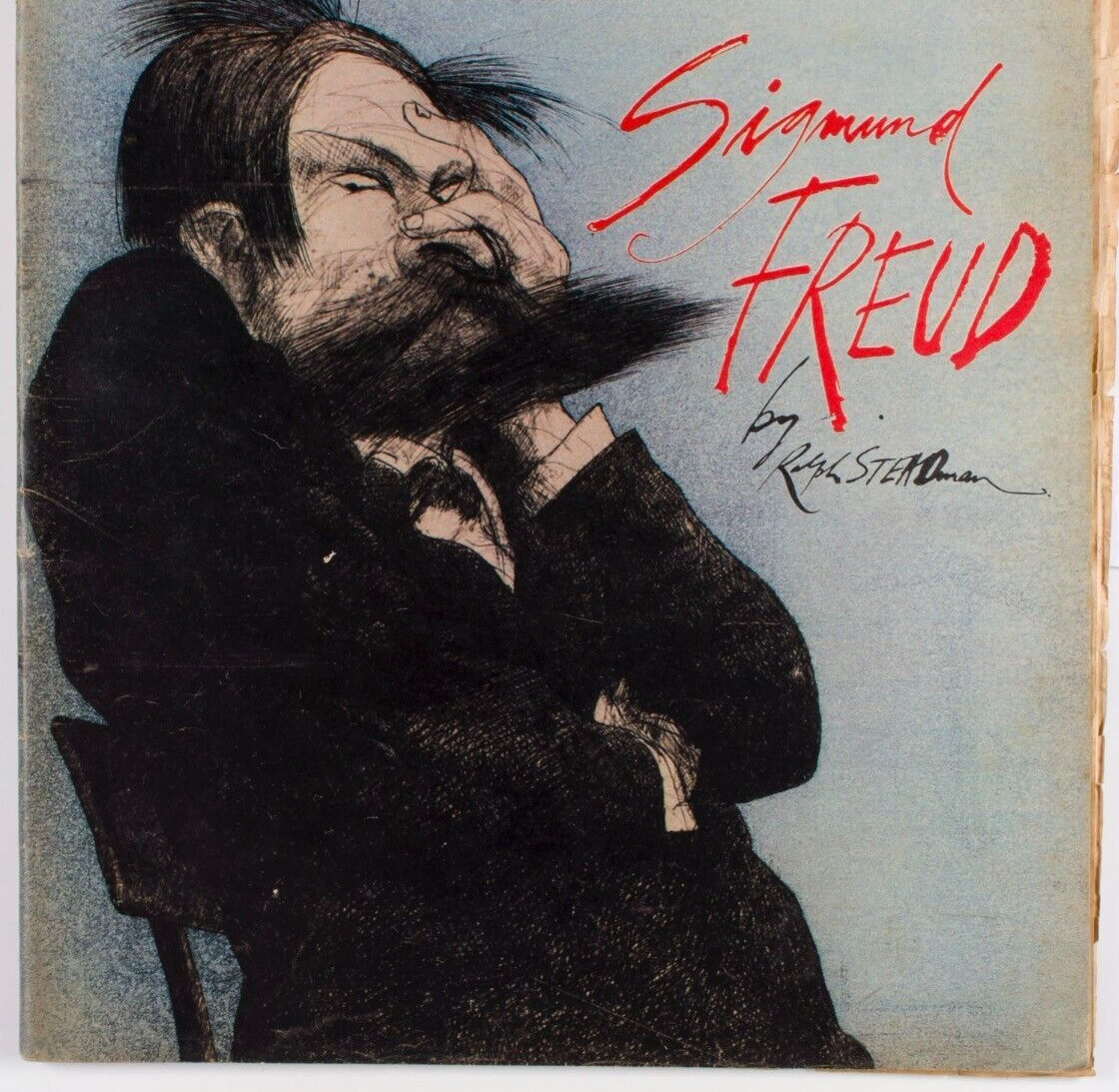 SIGMUND FREUD by RALPH STEADMAN Jack Hayward PETER SNOW ~ The TELEGRAPH MAGAZINE