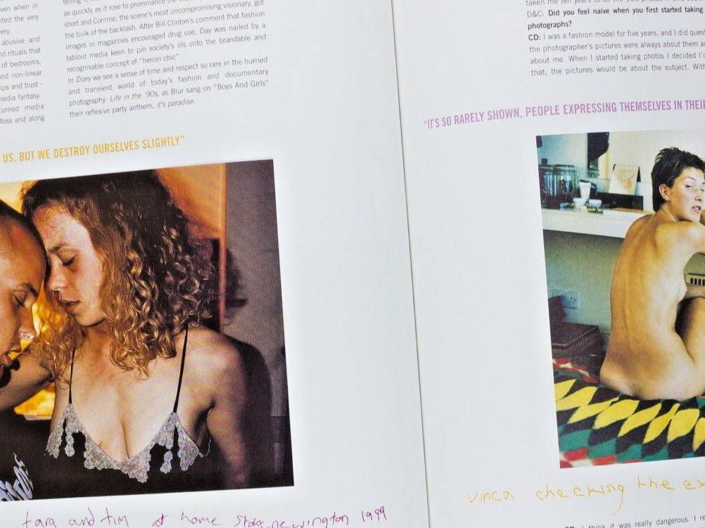 CORINNE DAY Milton Glaser DAZED & CONFUSED magazine November 2000 Fischerspooner
