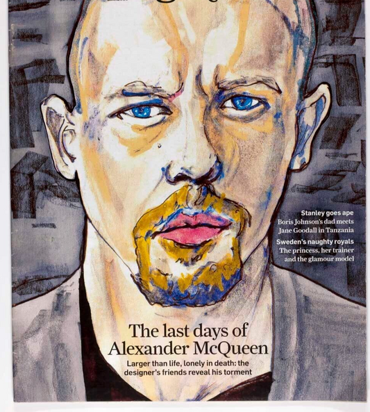 Alexander McQueen last days ISABELLA BLOW Martin Parr VTG Sunday Times magazine
