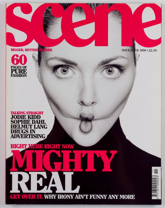 Sophie Dahl JODIE KIDD David Bailey HELMUT LANG Drugs Advertising SCENE magazine